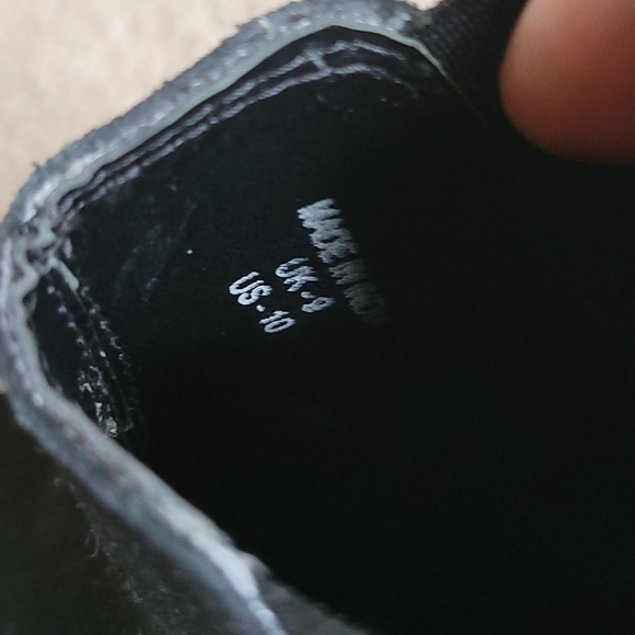 Walk London Chelsea Boots in Black Suede Size 10 - Picture 5 of 5